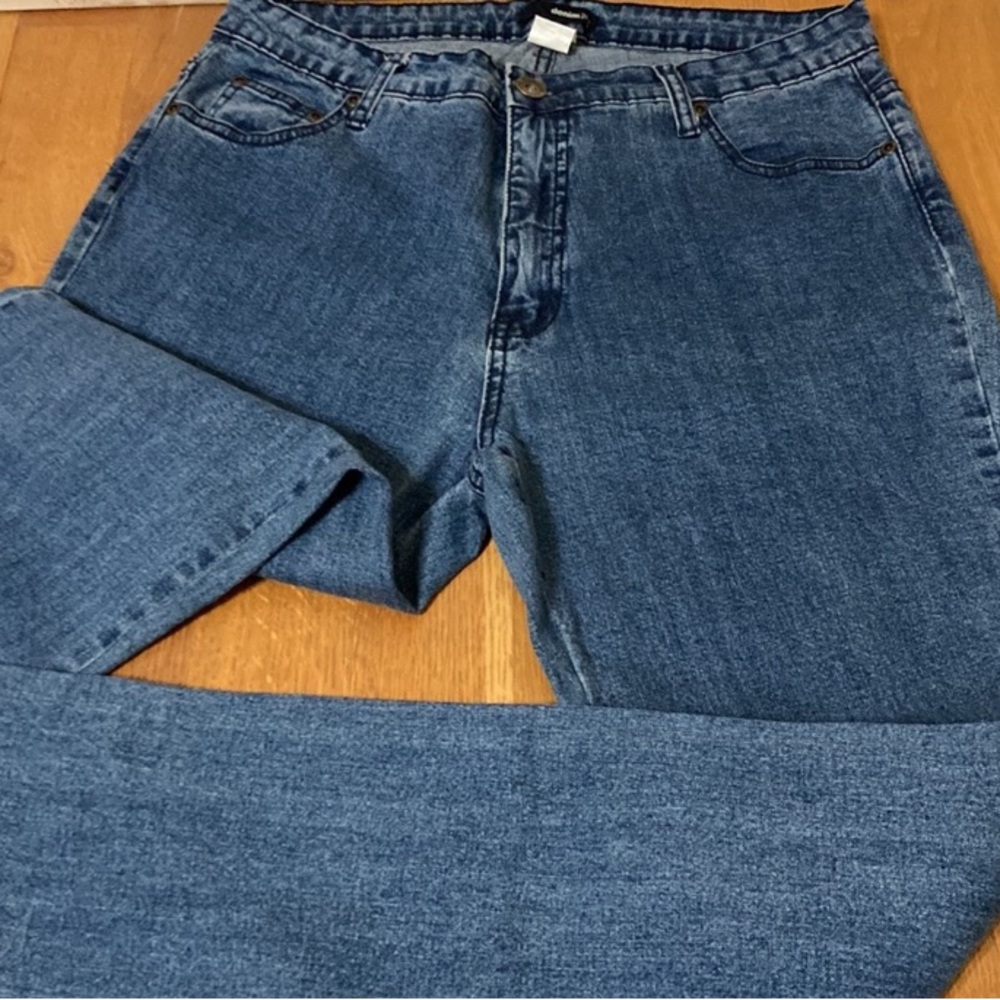 Vintage 80’s Embroidered Jeans - Picture 4 of 5